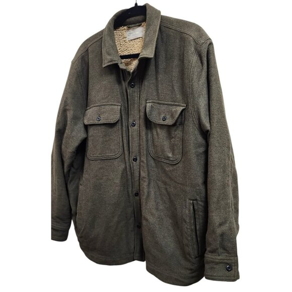 Everlane The ReNew Fleece-Lined Heavyweight Overshirt Size XL - Picture 4 of 16